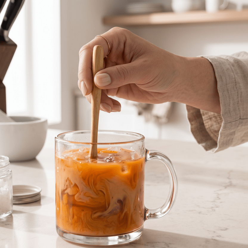 Bamboo Spoon | Long Stir Spoon - Bamboo Switch