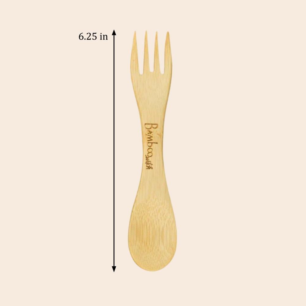Bamboo Spork Utensil - Bamboo Switch