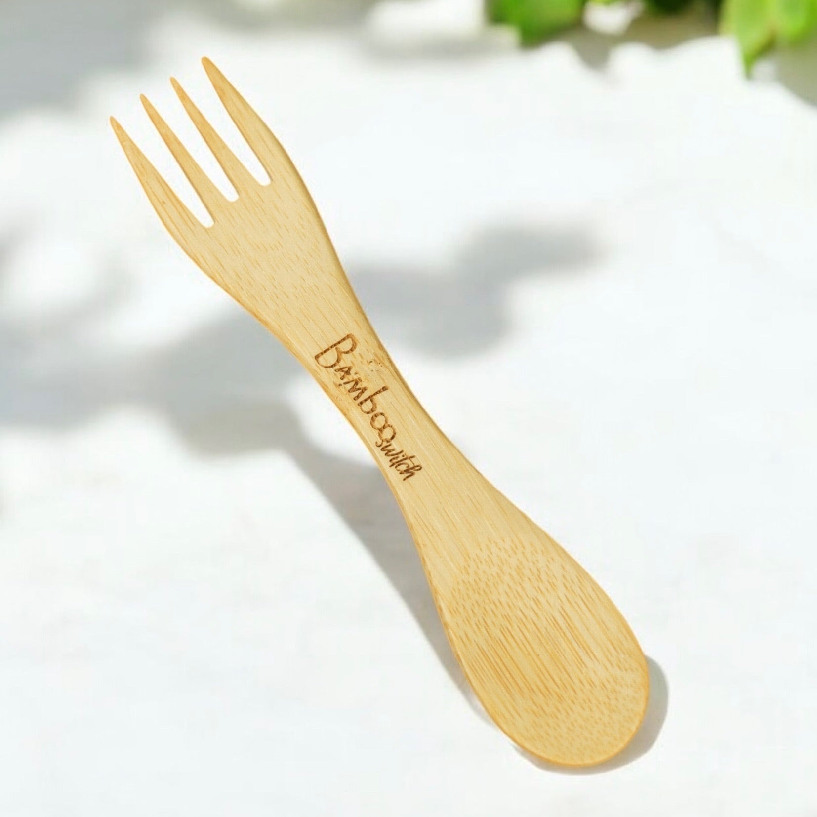 Bamboo Spork Utensil - Bamboo Switch