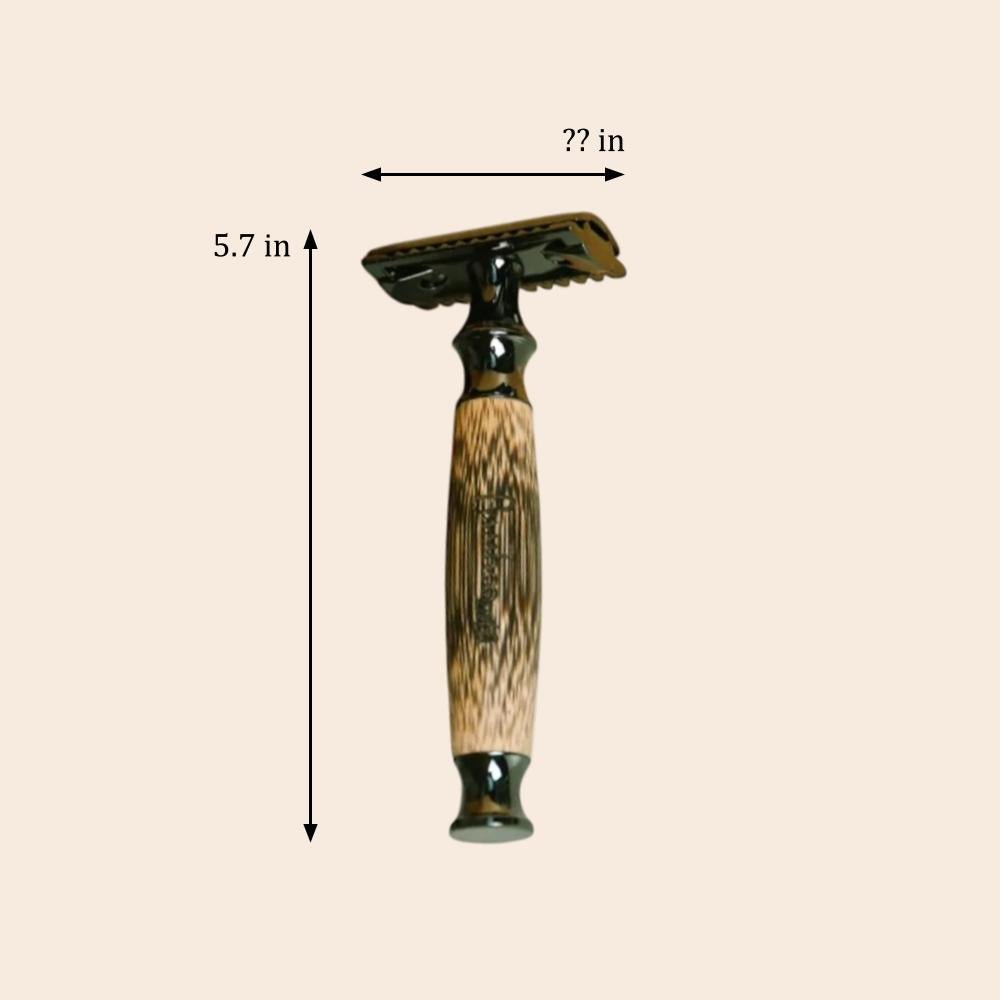 Bamboo Stainless Steel Safety Razor - Bamboo Switch