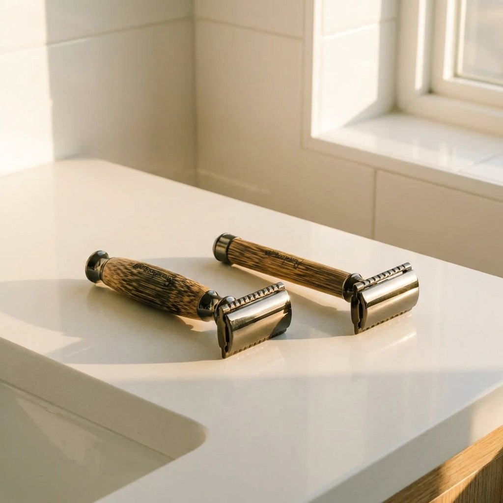 Bamboo Stainless Steel Safety Razor - Bamboo Switch