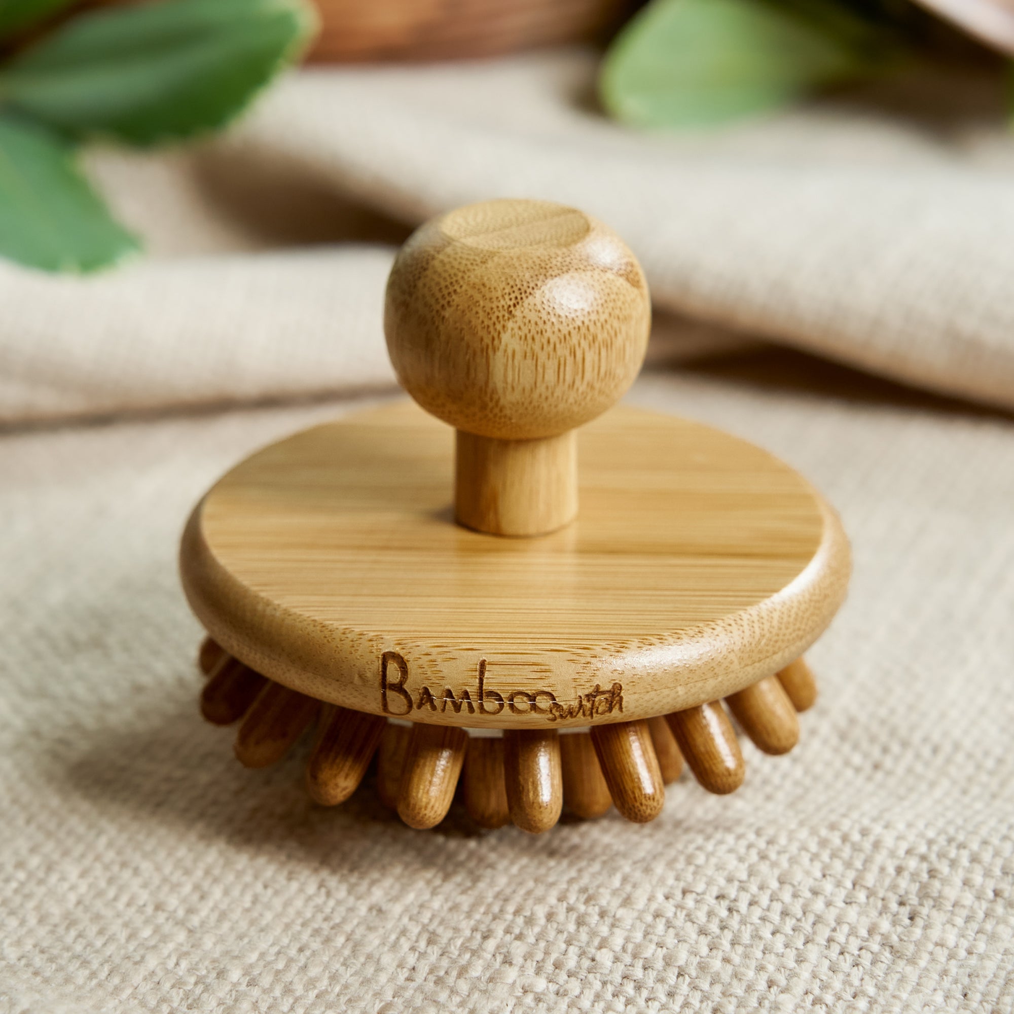 Bamboo Stimulating Scalp Massager - Bamboo Switch