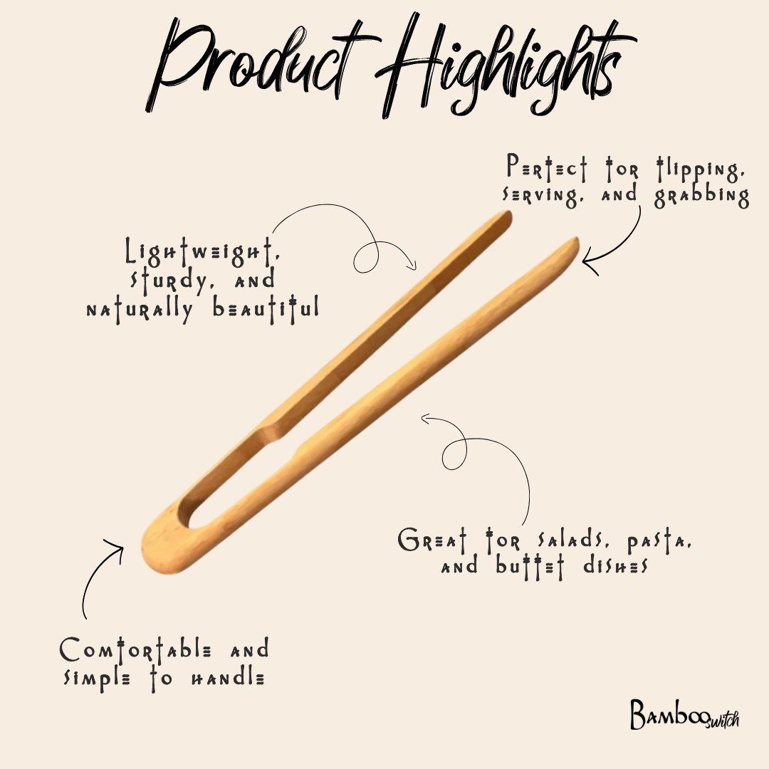 Bamboo Tong 12" - Bamboo Switch