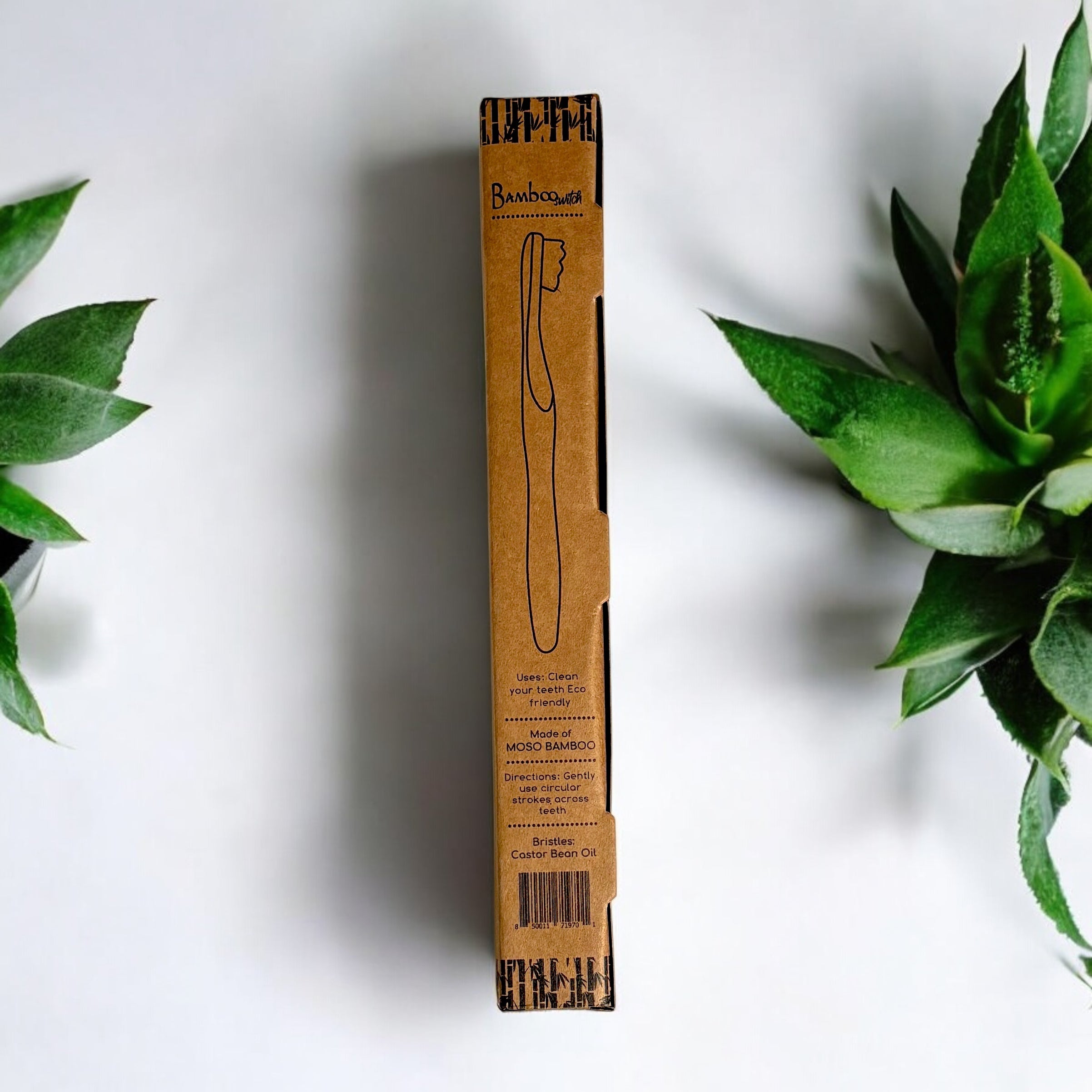 Bamboo Toothbrush | Compostable Bristle - Bamboo Switch