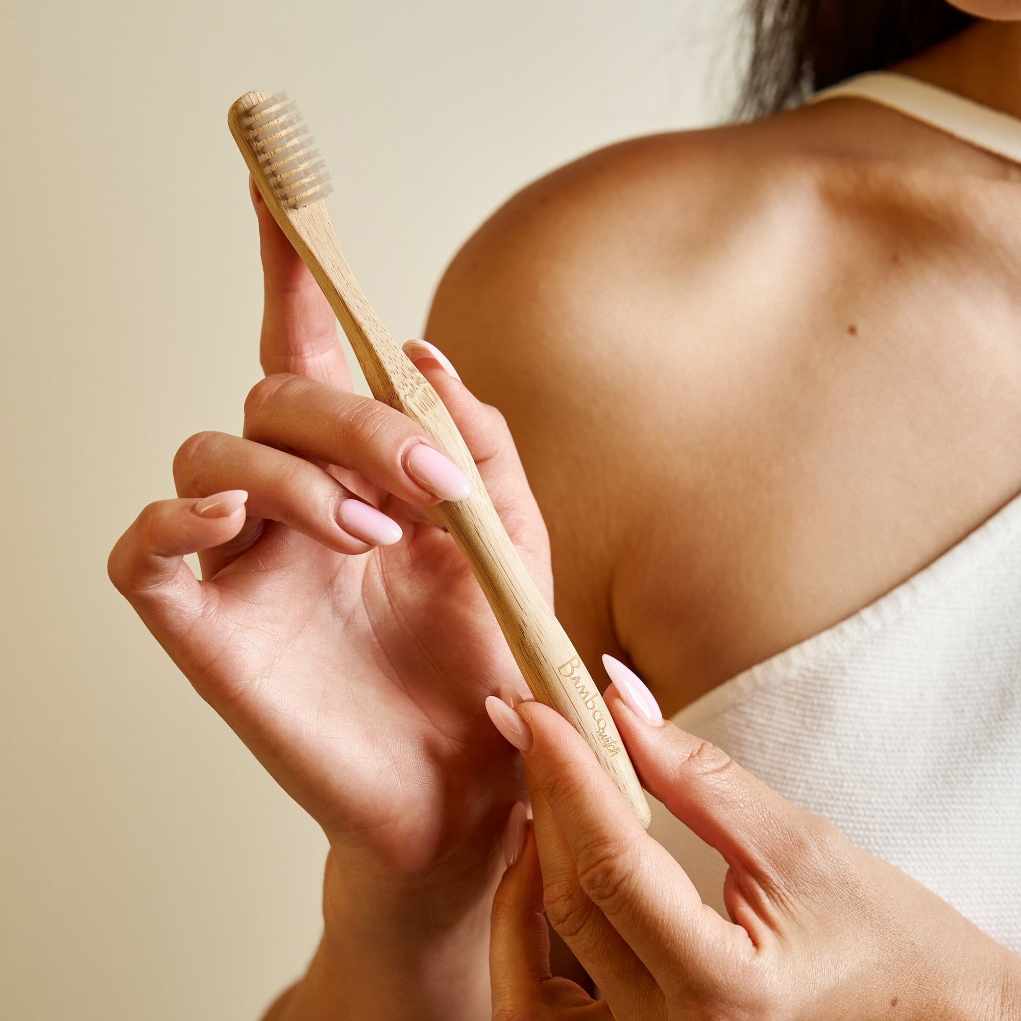 Bamboo Toothbrush | Compostable Bristle - Bamboo Switch