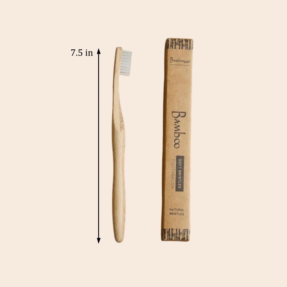 Bamboo Toothbrush | Compostable Bristle - Bamboo Switch
