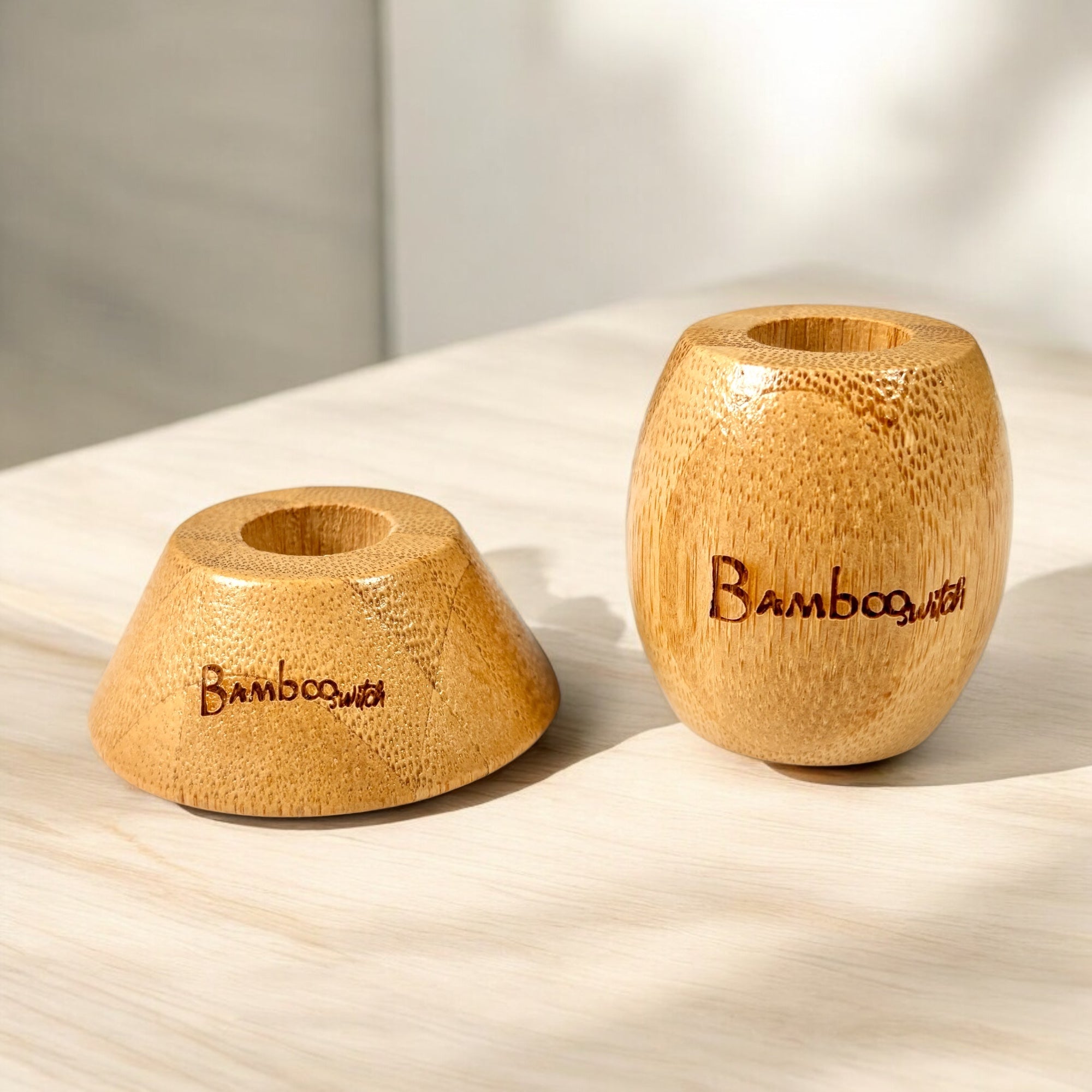 Bamboo Toothbrush Stand - Bamboo Switch