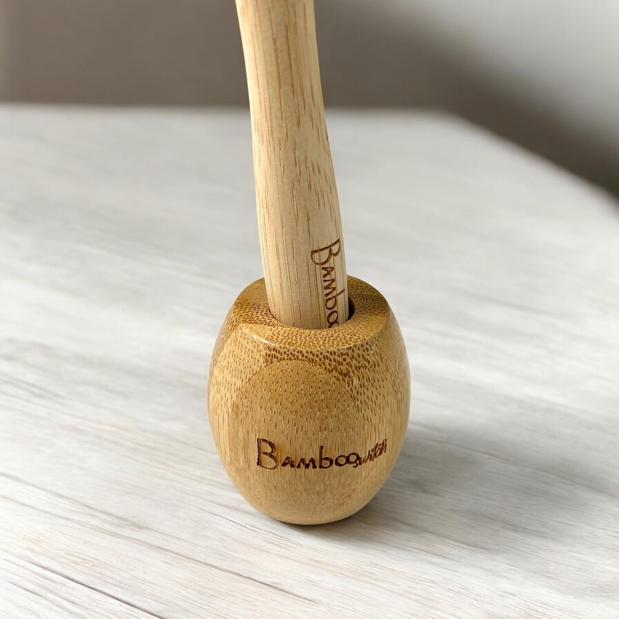 Bamboo Toothbrush Stand - Bamboo Switch
