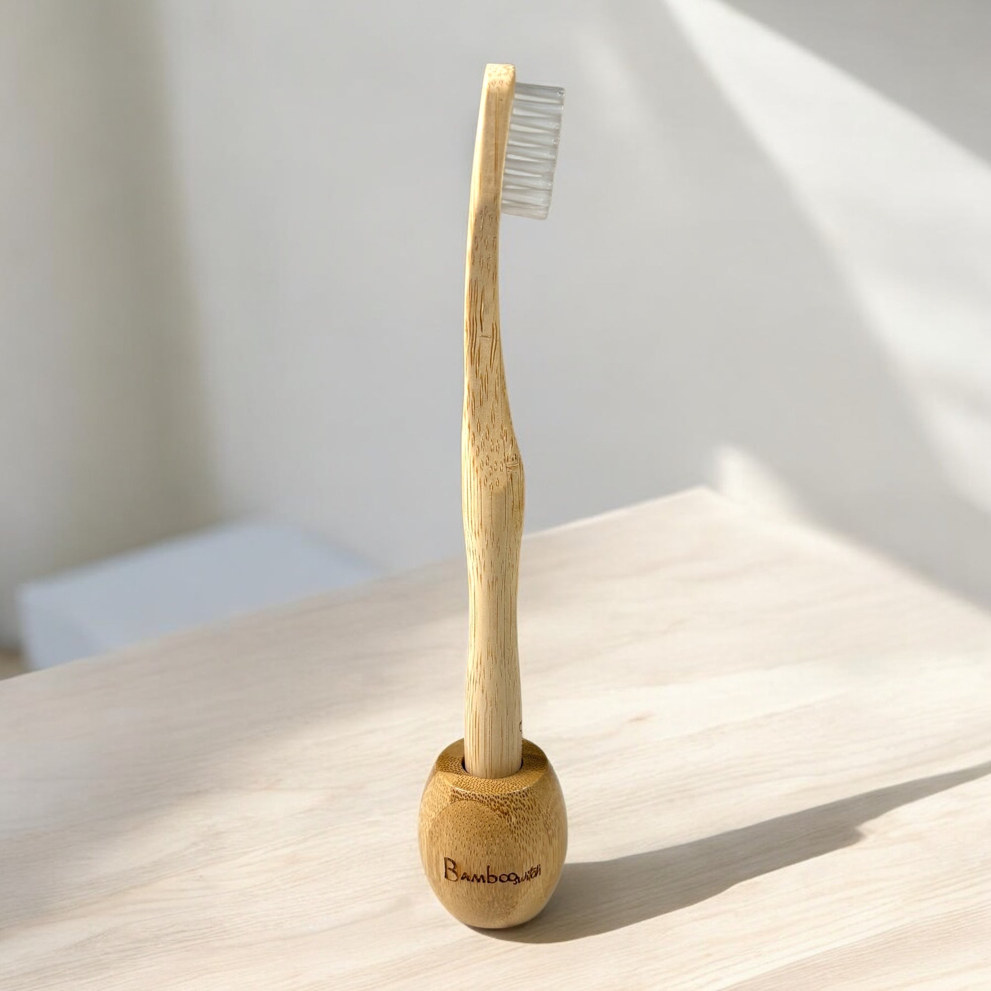Bamboo Toothbrush Stand - Bamboo Switch