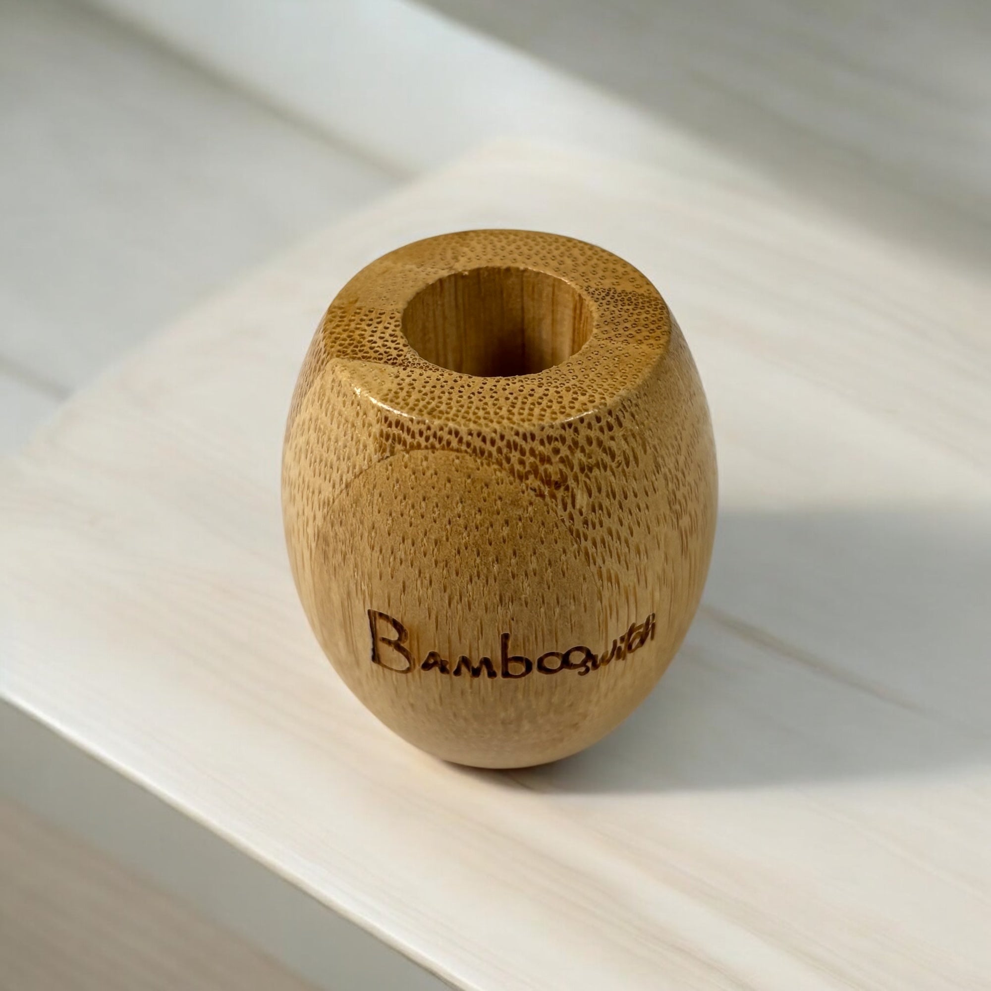 Bamboo Toothbrush Stand - Bamboo Switch