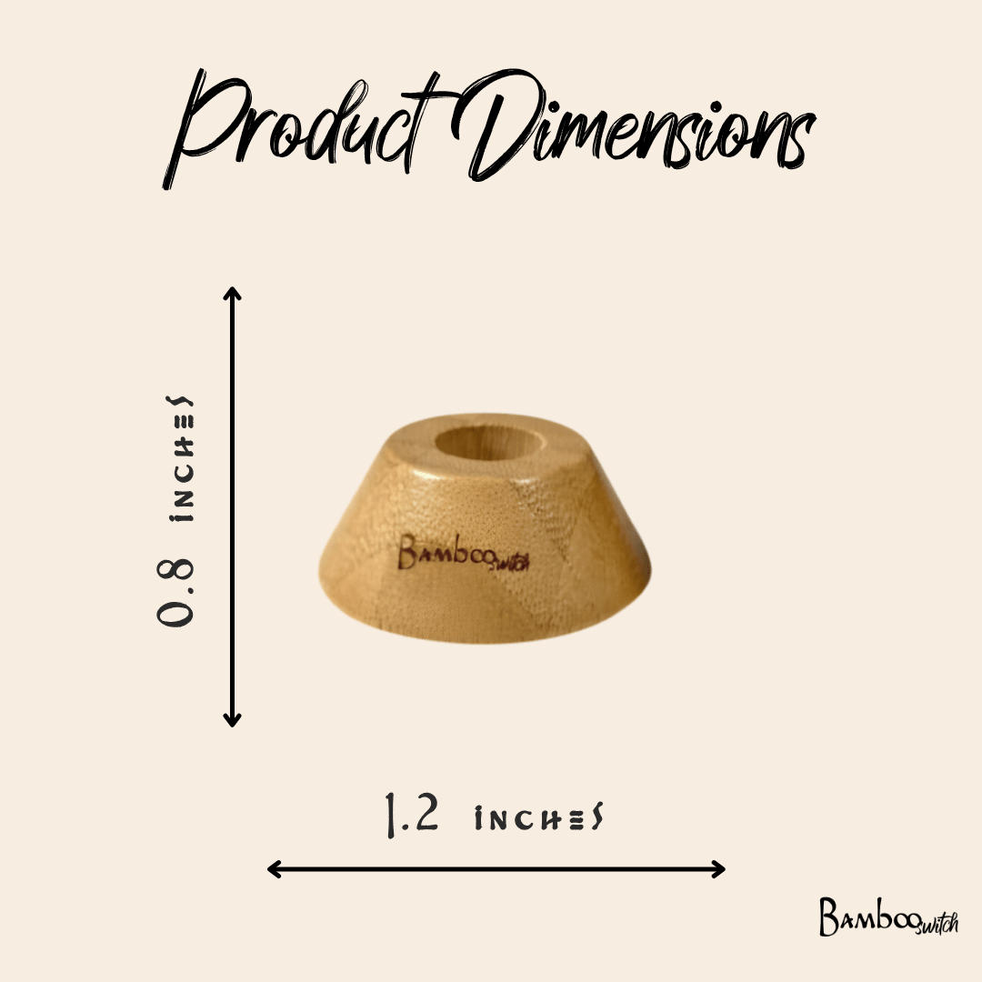 Bamboo Toothbrush Stand - Bamboo Switch
