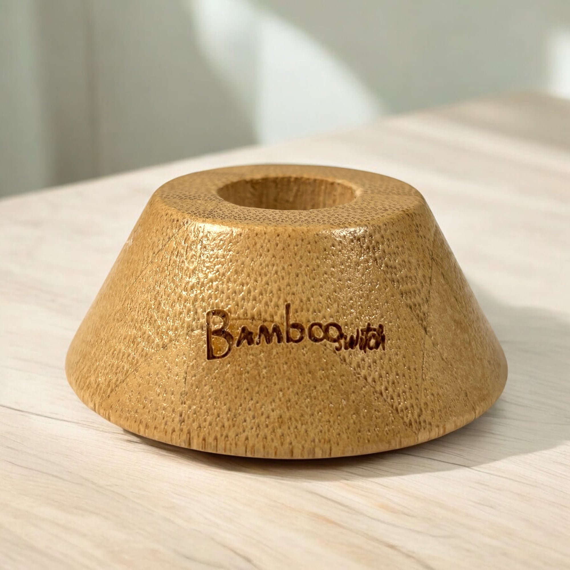 Bamboo Toothbrush Stand - Bamboo Switch