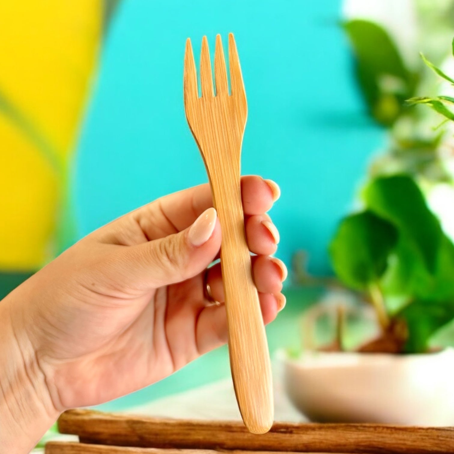 Bamboo Travel Cutlery Set | Kids - Bamboo Switch