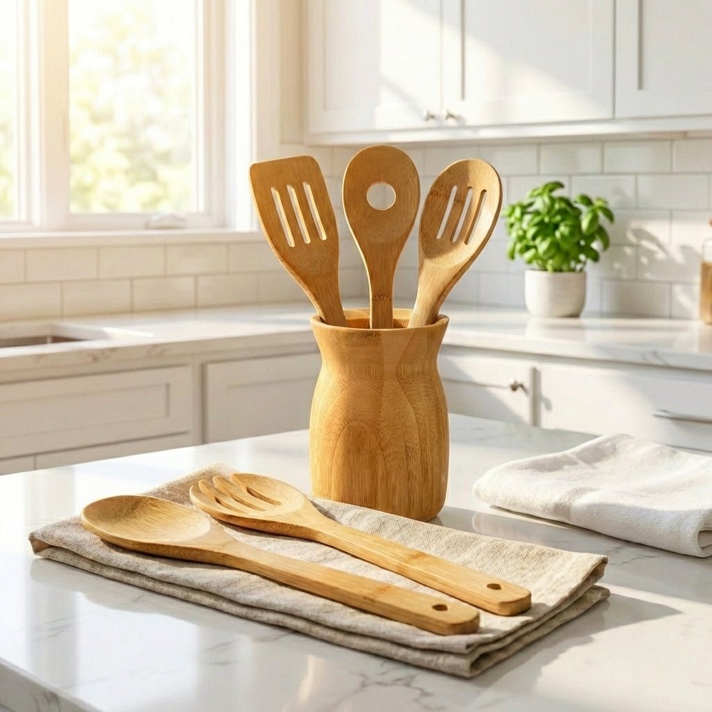 Bamboo Utensil Holder - Bamboo Switch