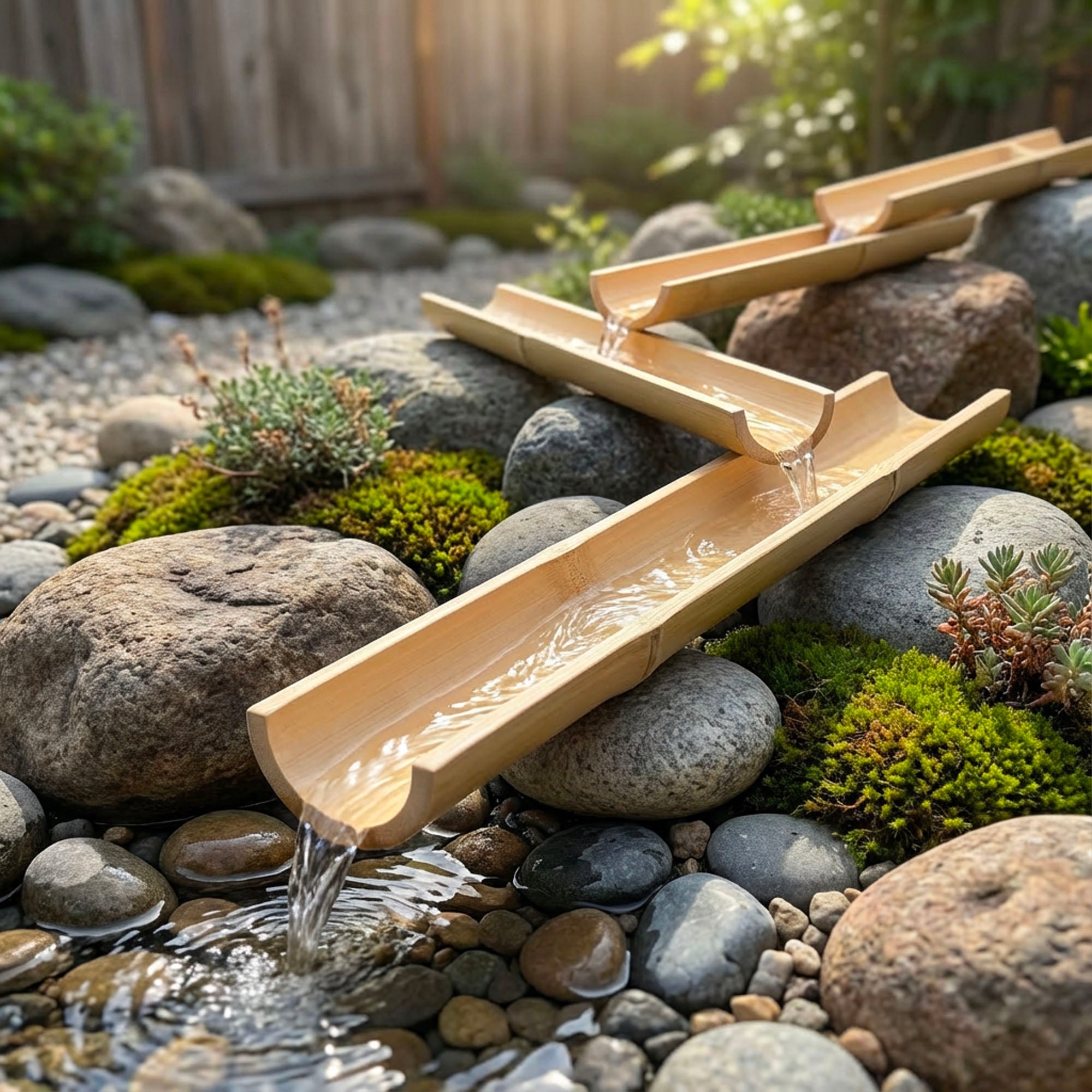 Bamboo Water Channel | Kids Outdoor Toy - Bamboo Switch