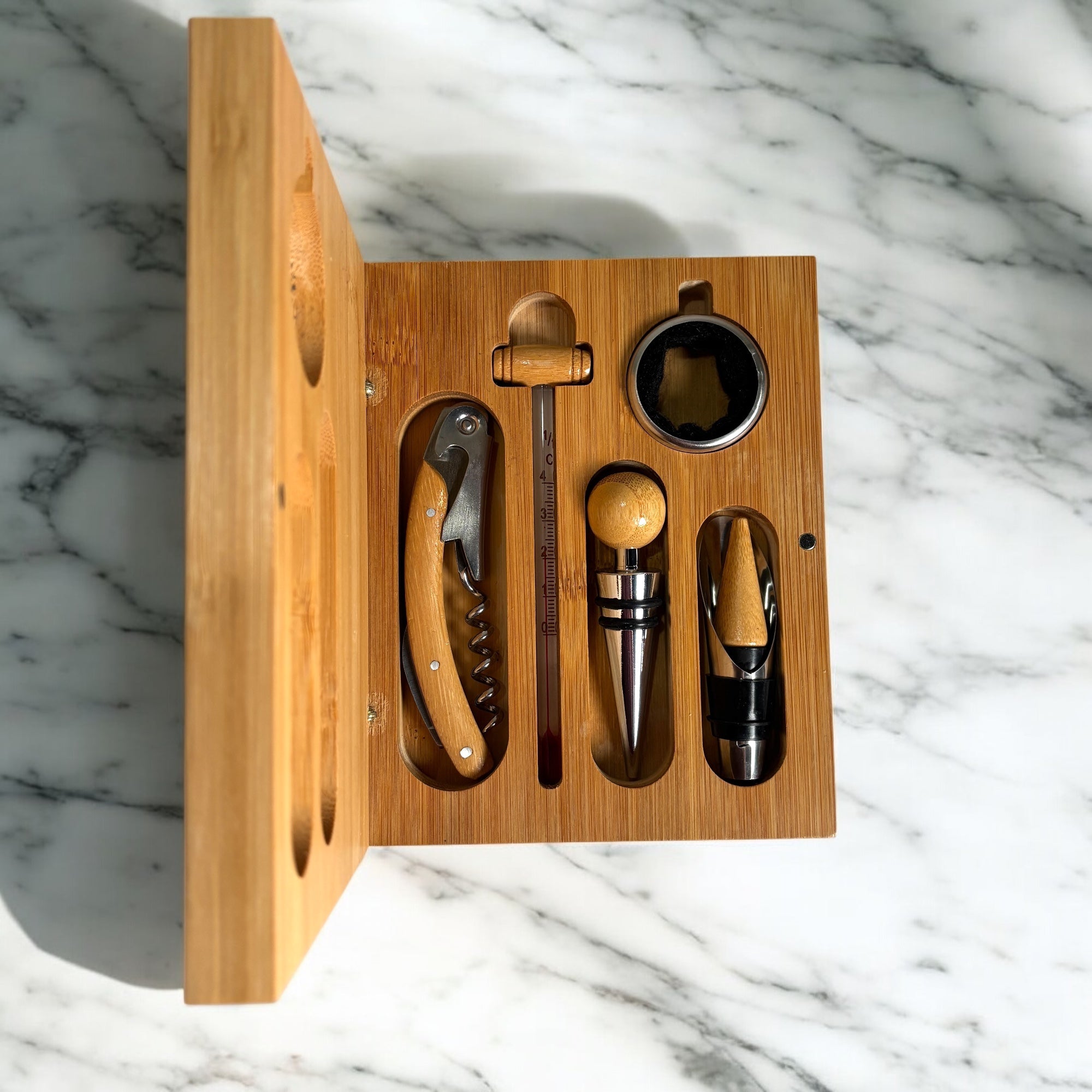 Bamboo Wine Opener Set - Bamboo Switch
