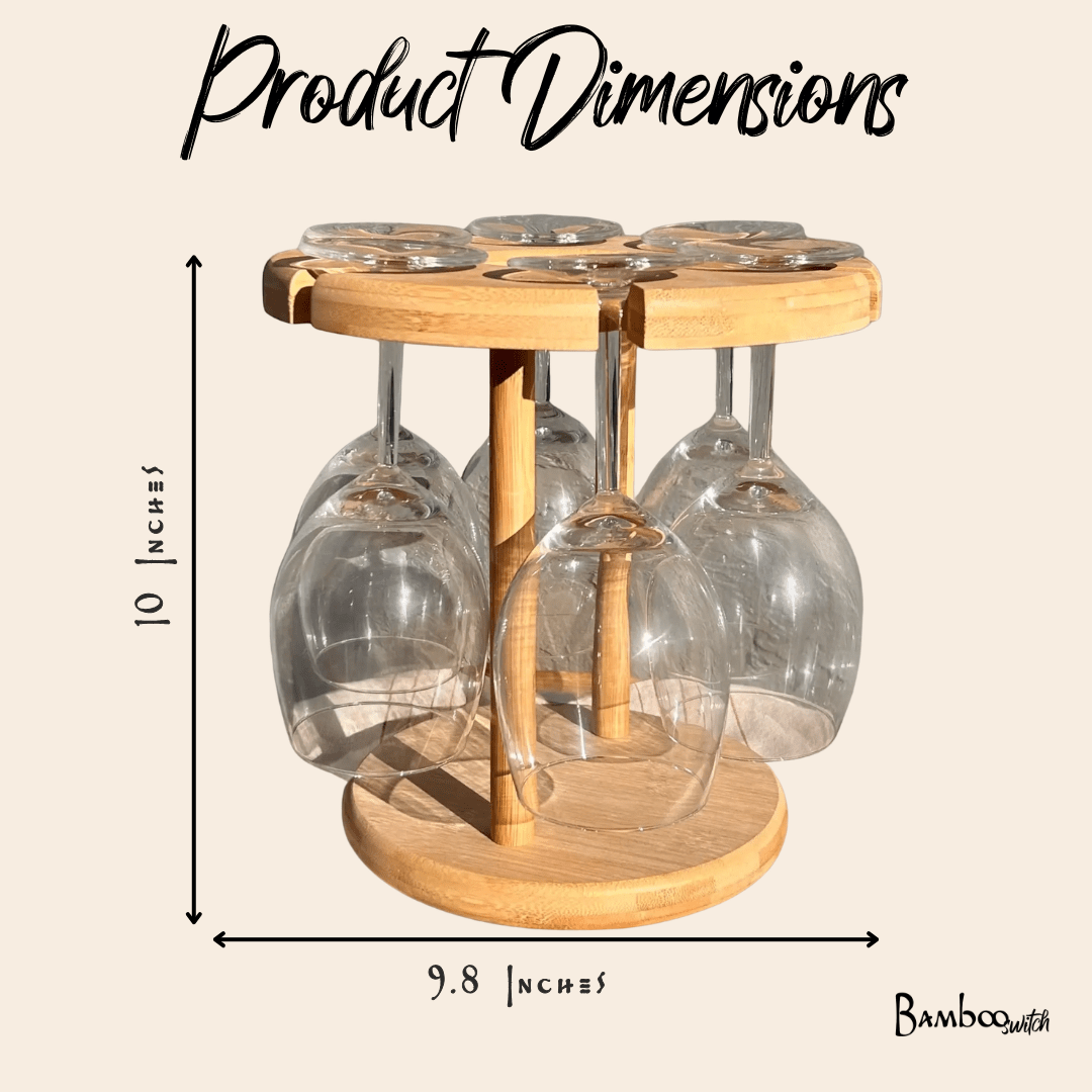 Bamboo Wine Serving Holder - Bamboo Switch