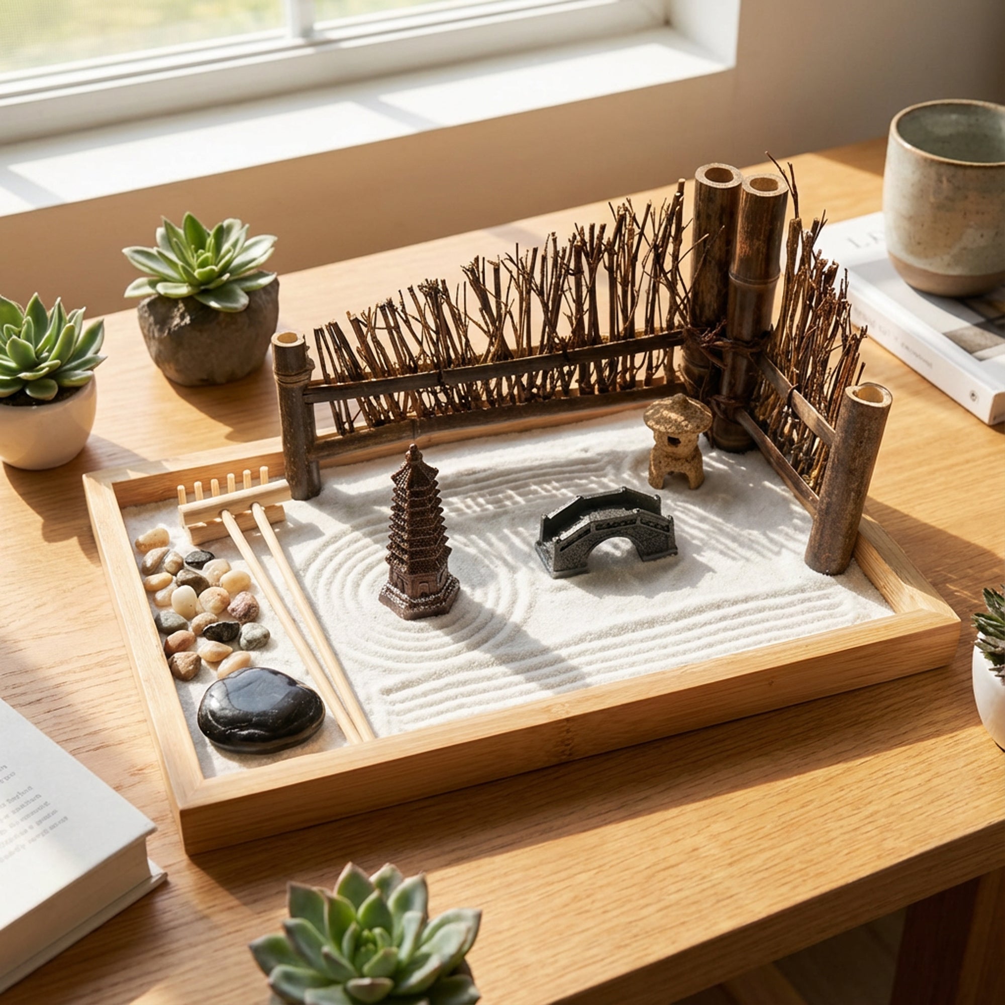 Bamboo Zen Garden Set - Bamboo Switch