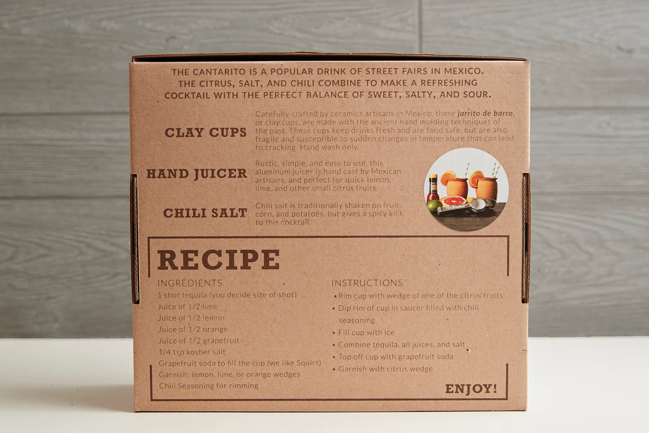 Cantaritos Mexican Cocktail Kit - Bamboo Switch