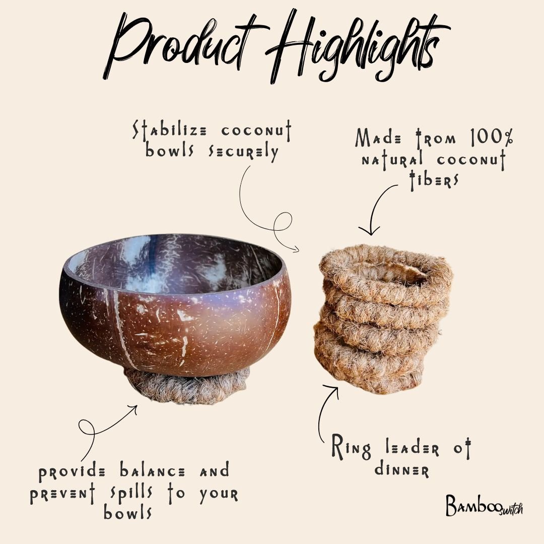 Coconut Bowl Stabilizer - Bamboo Switch