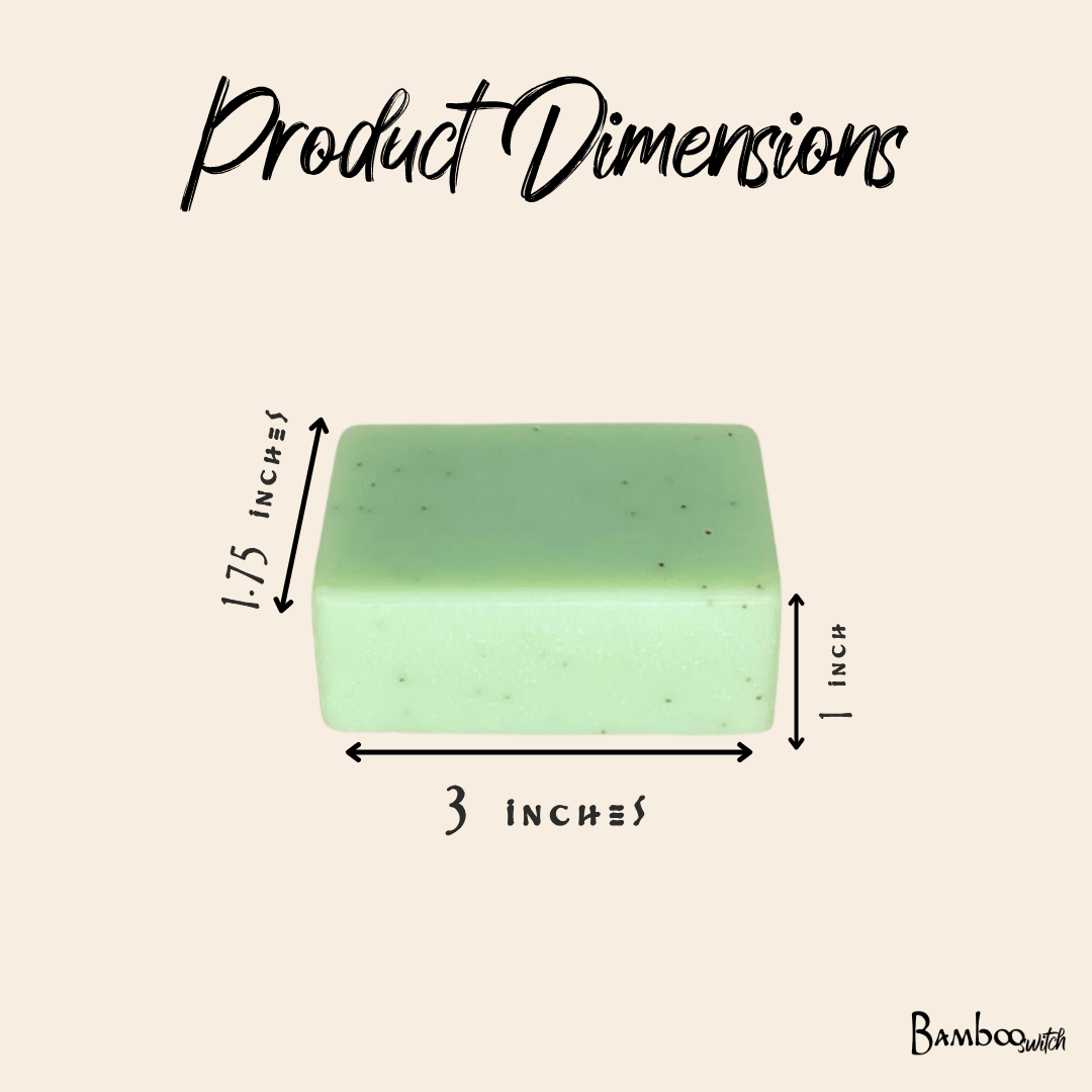 Cold Process Soap Bar | Tea Tree - Bamboo Switch