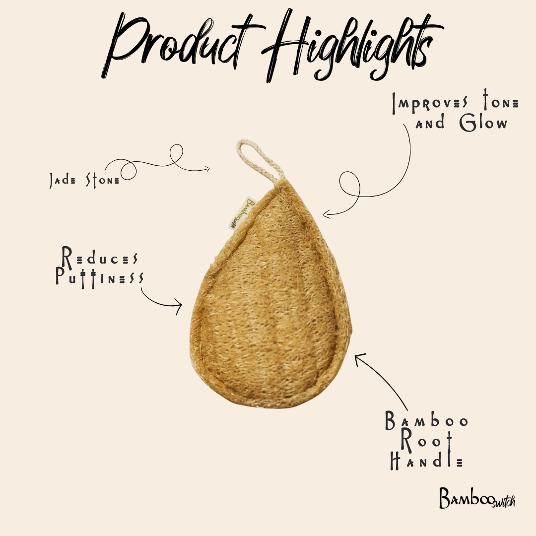 Exfoliating Loofah | Teardrop - Bamboo Switch