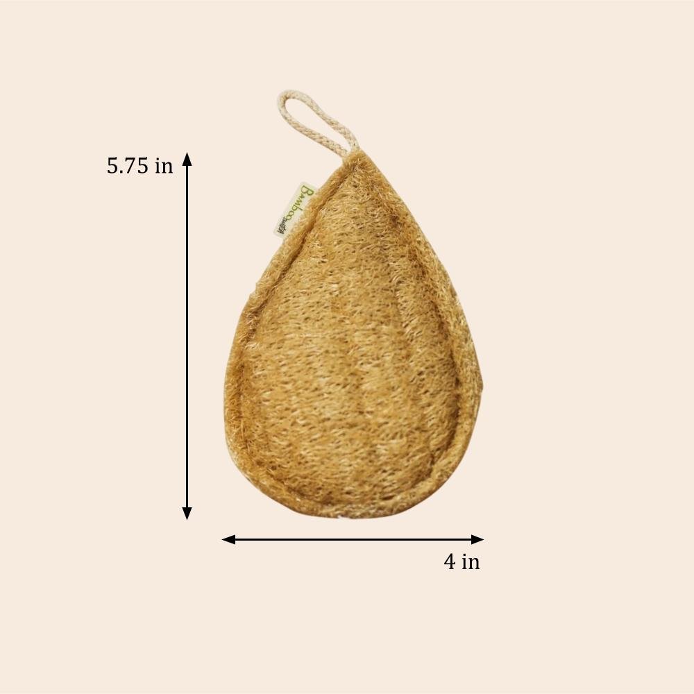 Exfoliating Loofah | Teardrop - Bamboo Switch