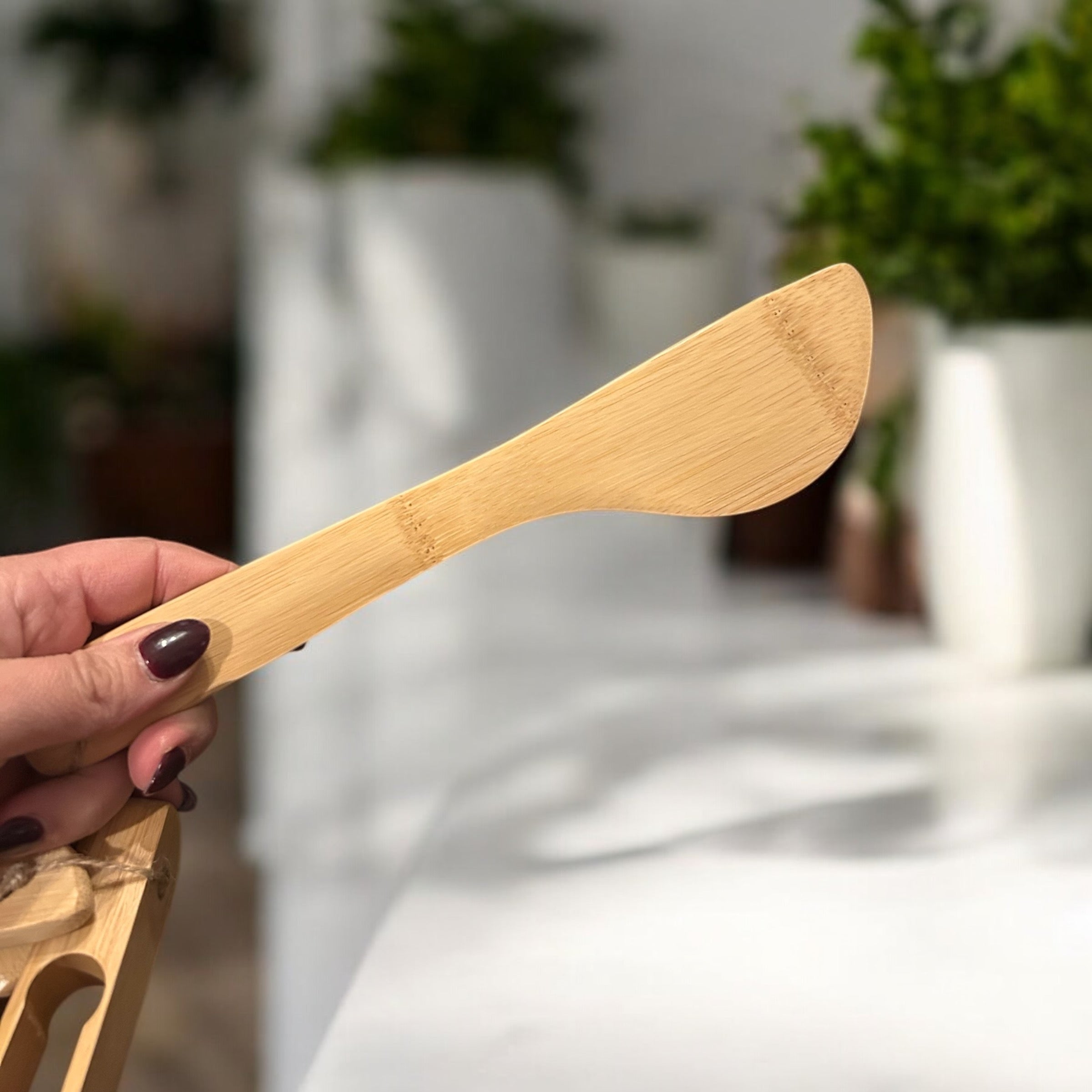 Kitchen Utensil Set | 4 Piece - Bamboo Switch