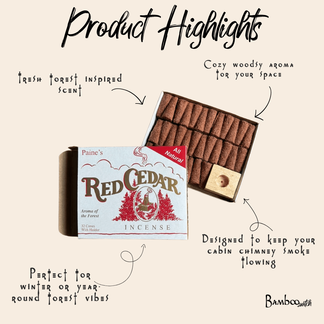 Log Cabin Incense Refills - Bamboo Switch