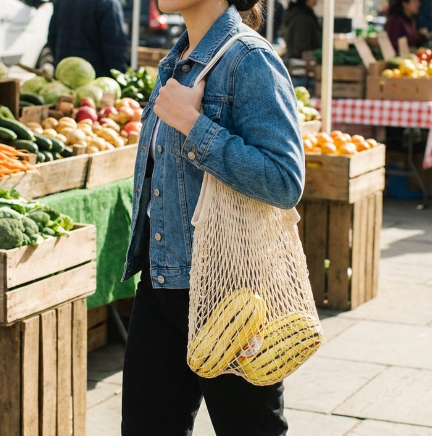 Mesh Produce Bag - Bamboo Switch