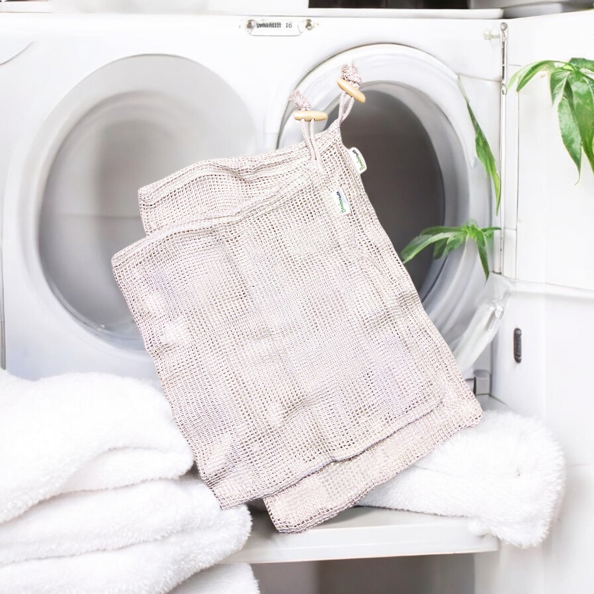 Organic Cotton Delicate Bags | 2 Pack - Bamboo Switch