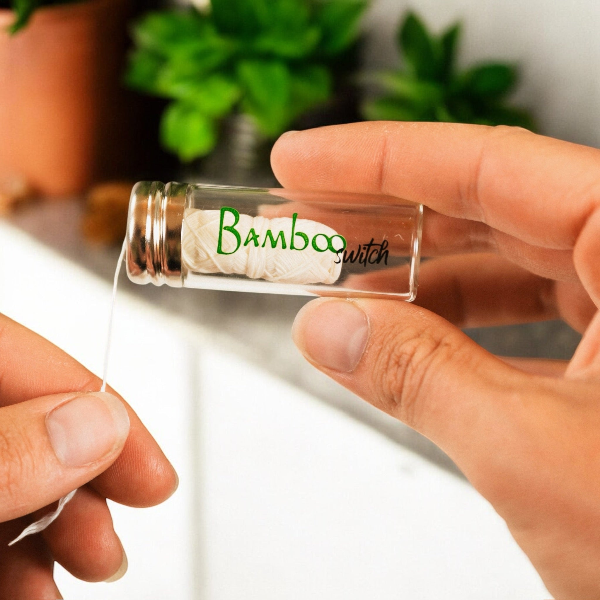 Organic & Vegan Bamboo Floss - Bamboo Switch