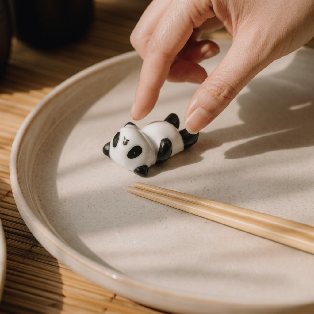 Panda Chopstick Rest | Set of 2 - Bamboo Switch