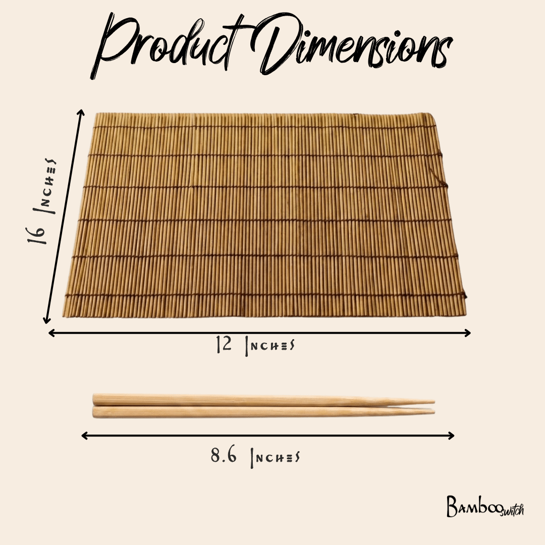 Porcelain Sushi Plate Set - Bamboo Switch