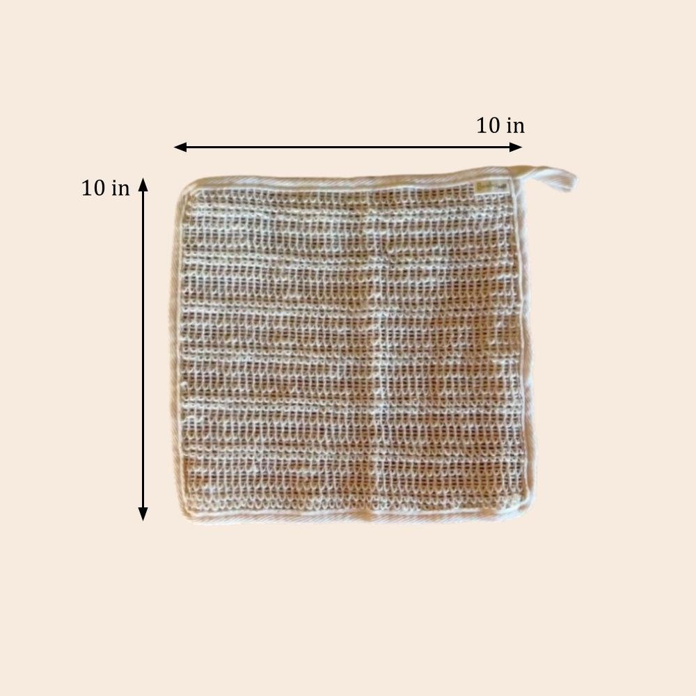 Sisal Exfoliating Washcloth - Bamboo Switch
