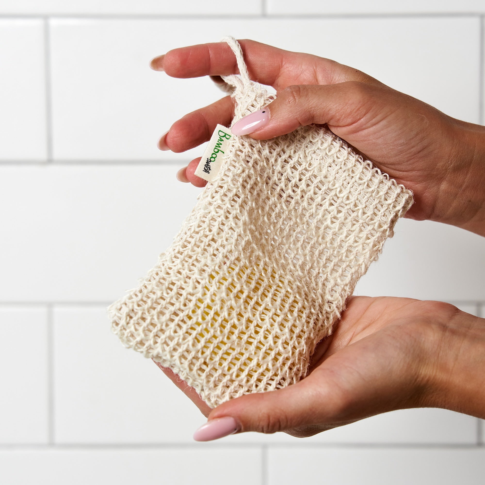 Sisal Soap Saver Bag - Bamboo Switch