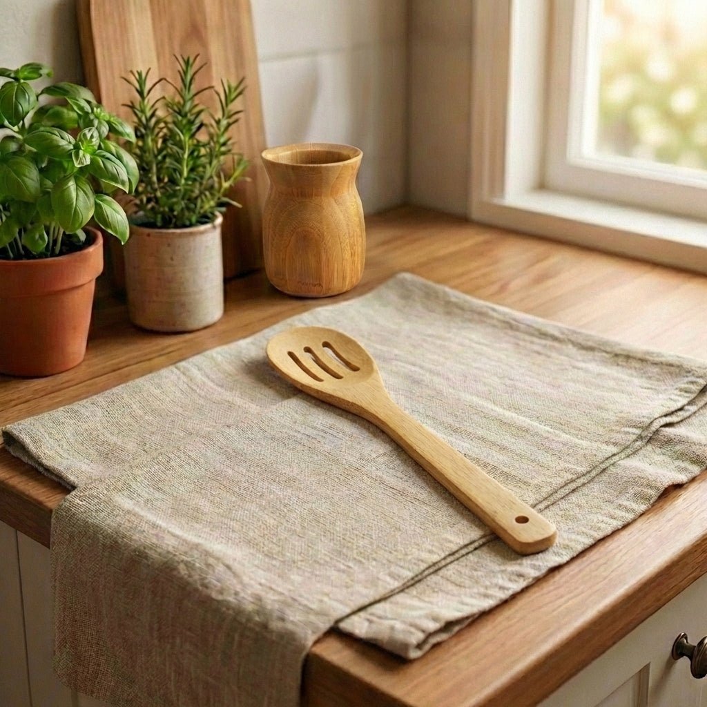 Slotted Spatula Spoon - Bamboo Switch