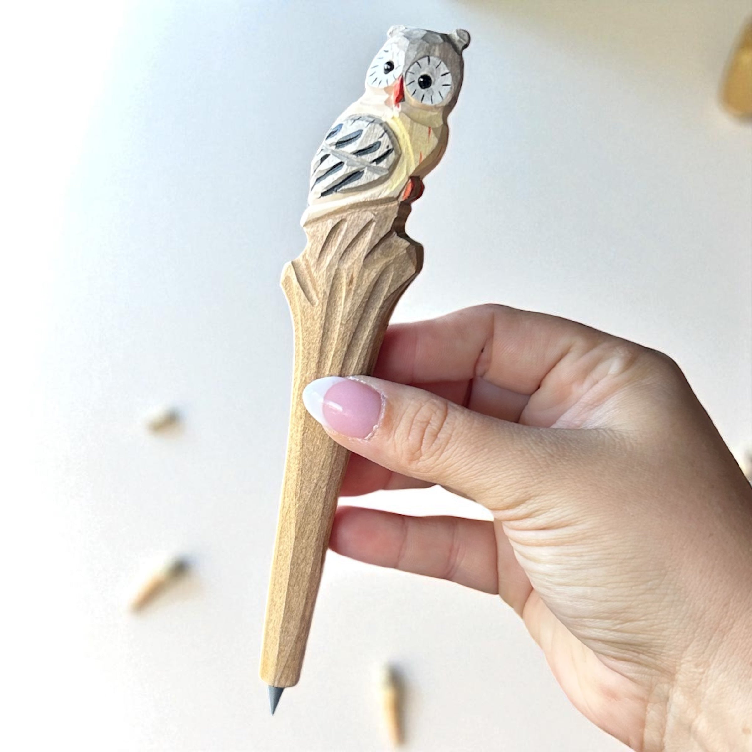 Wooden Animal Pencil - Bamboo Switch
