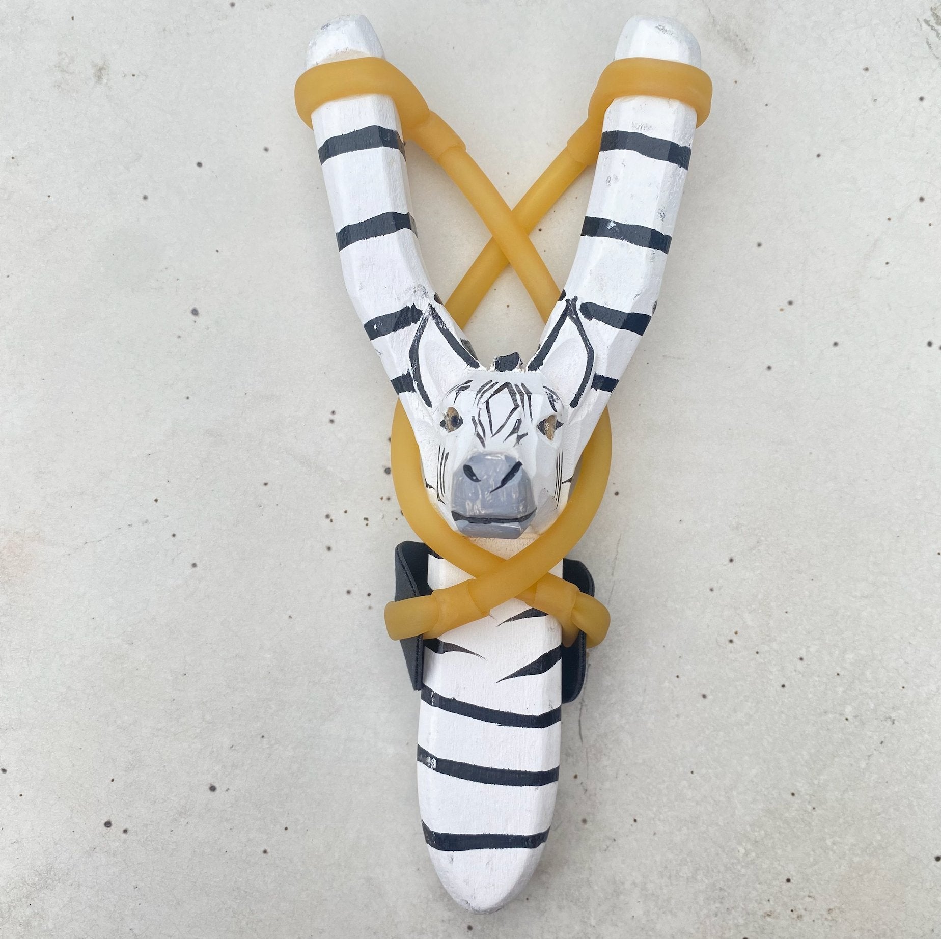 Wooden Animal Slingshot - Bamboo Switch