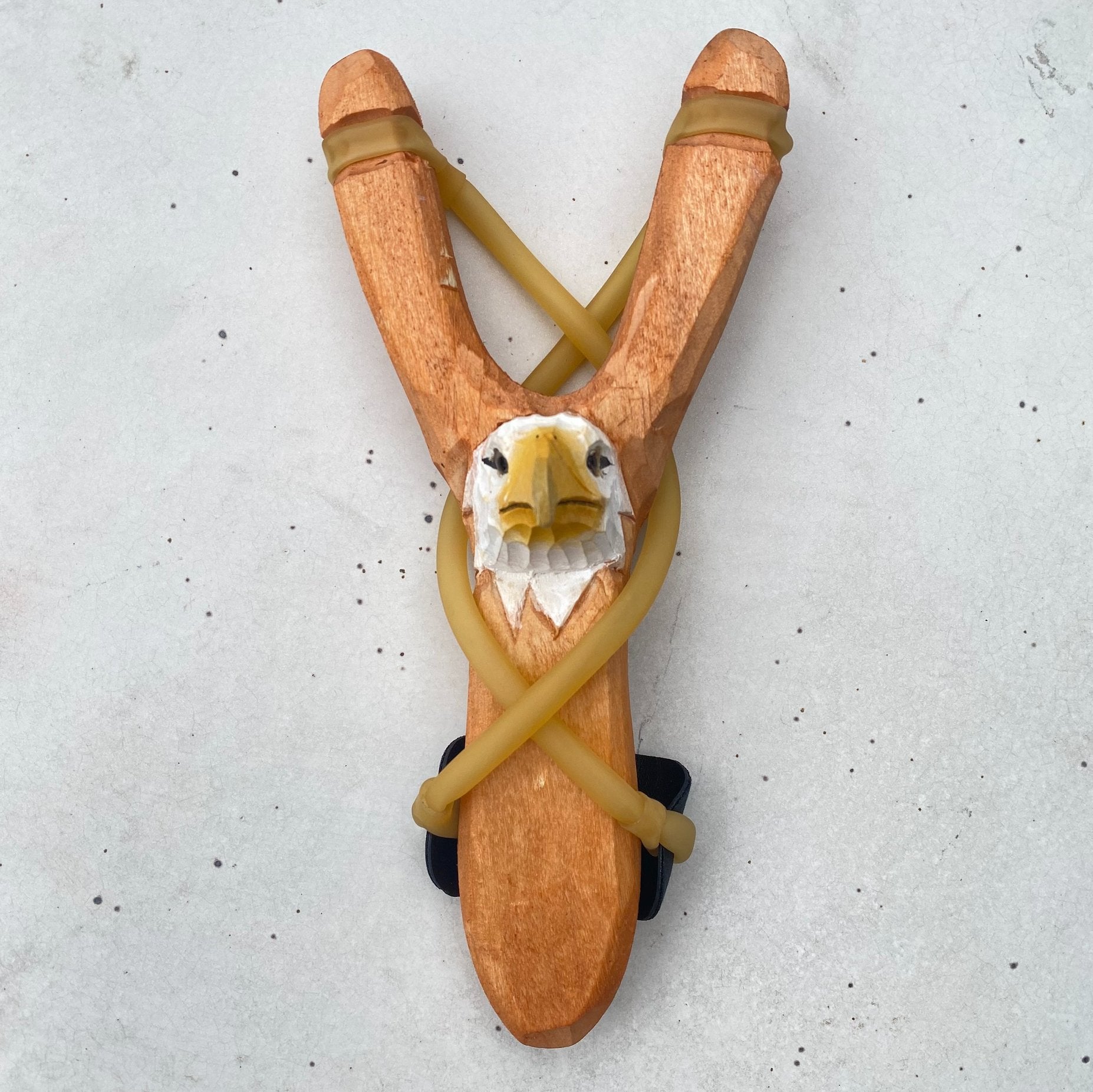 Wooden Animal Slingshot - Bamboo Switch