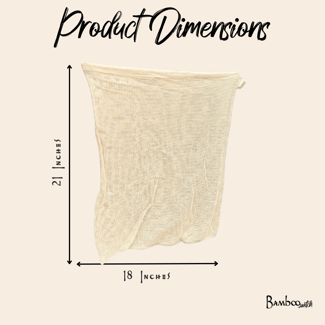 XL Delicates & Laundry Bag - Bamboo Switch