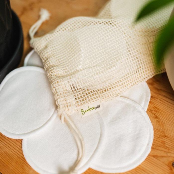 Bamboo Cotton Facial Rounds | 20 Ct. - Bamboo Switch