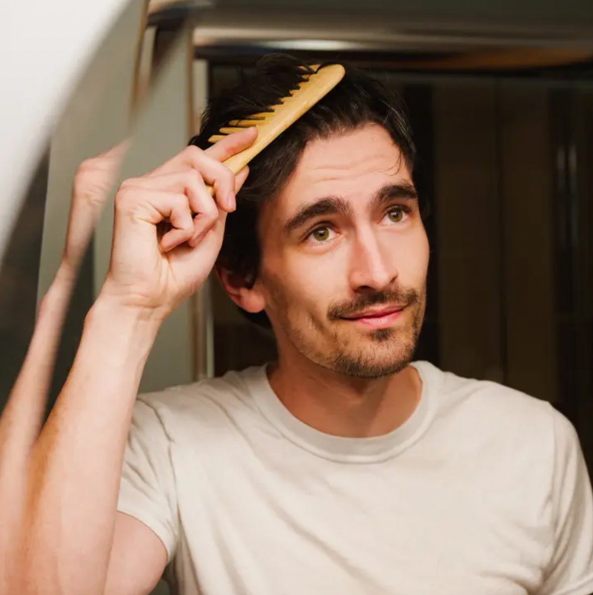 Bamboo Detangling Wide Comb - Bamboo Switch