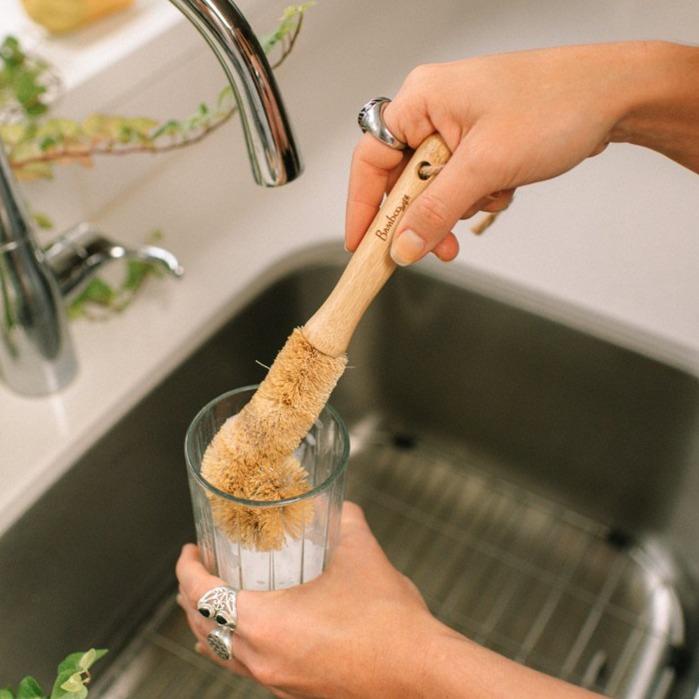 Bamboo Drinkware Cleaning Brush | Straight - Bamboo Switch