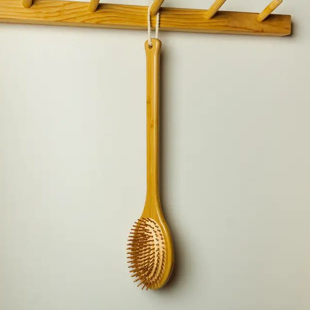 Bamboo Long Handle Back Massager - Bamboo Switch