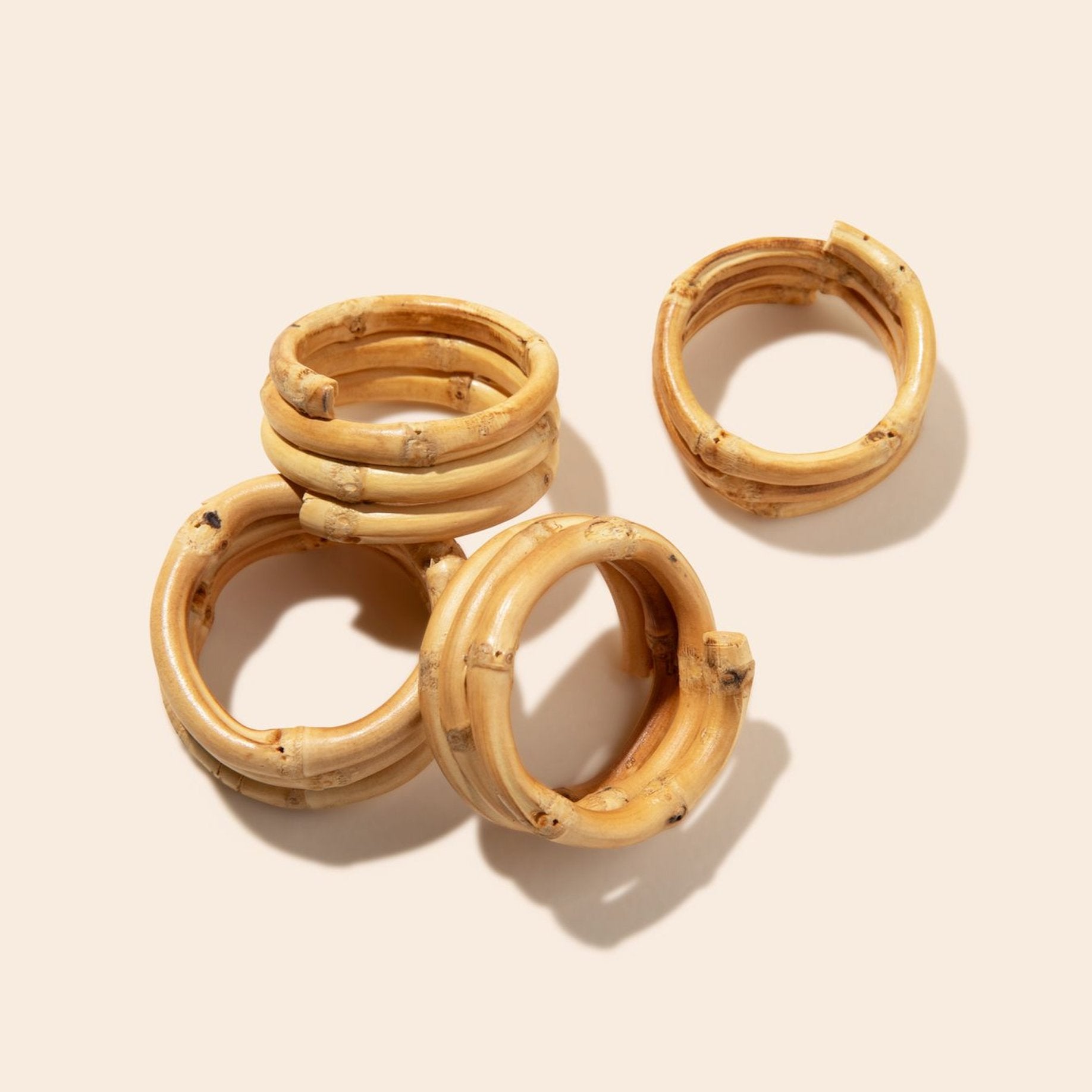 Handmade Bamboo Napkin Ring - Bamboo Switch