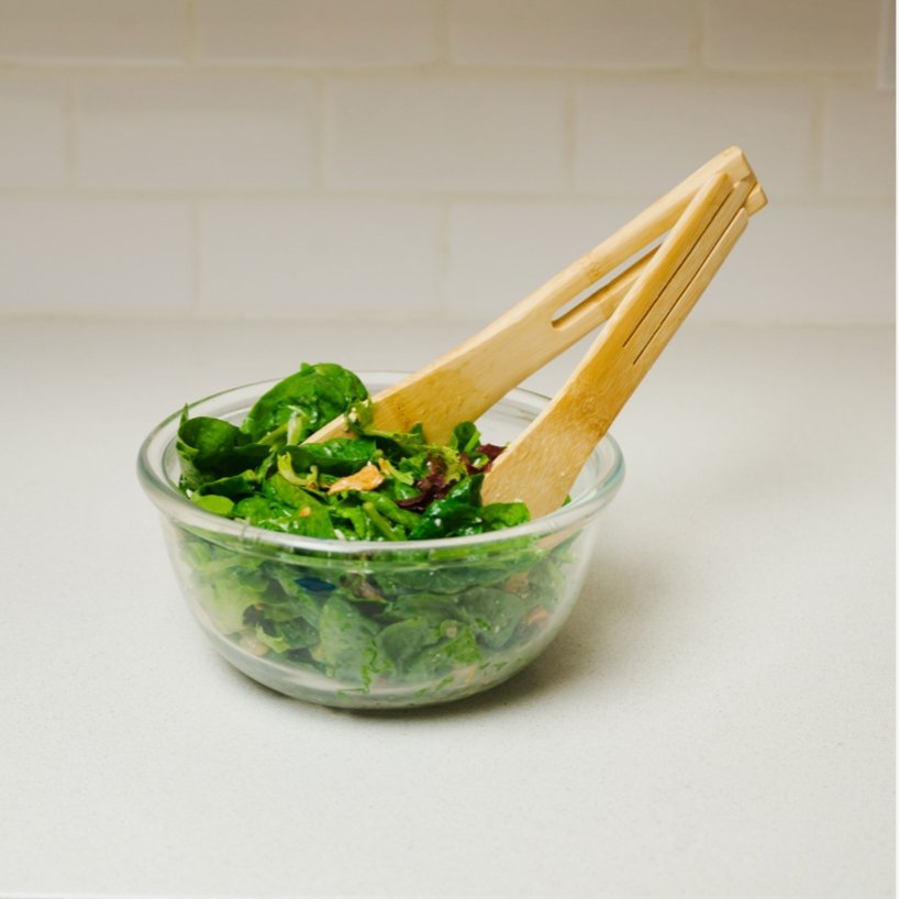 Bamboo Salad Tongs - Bamboo Switch