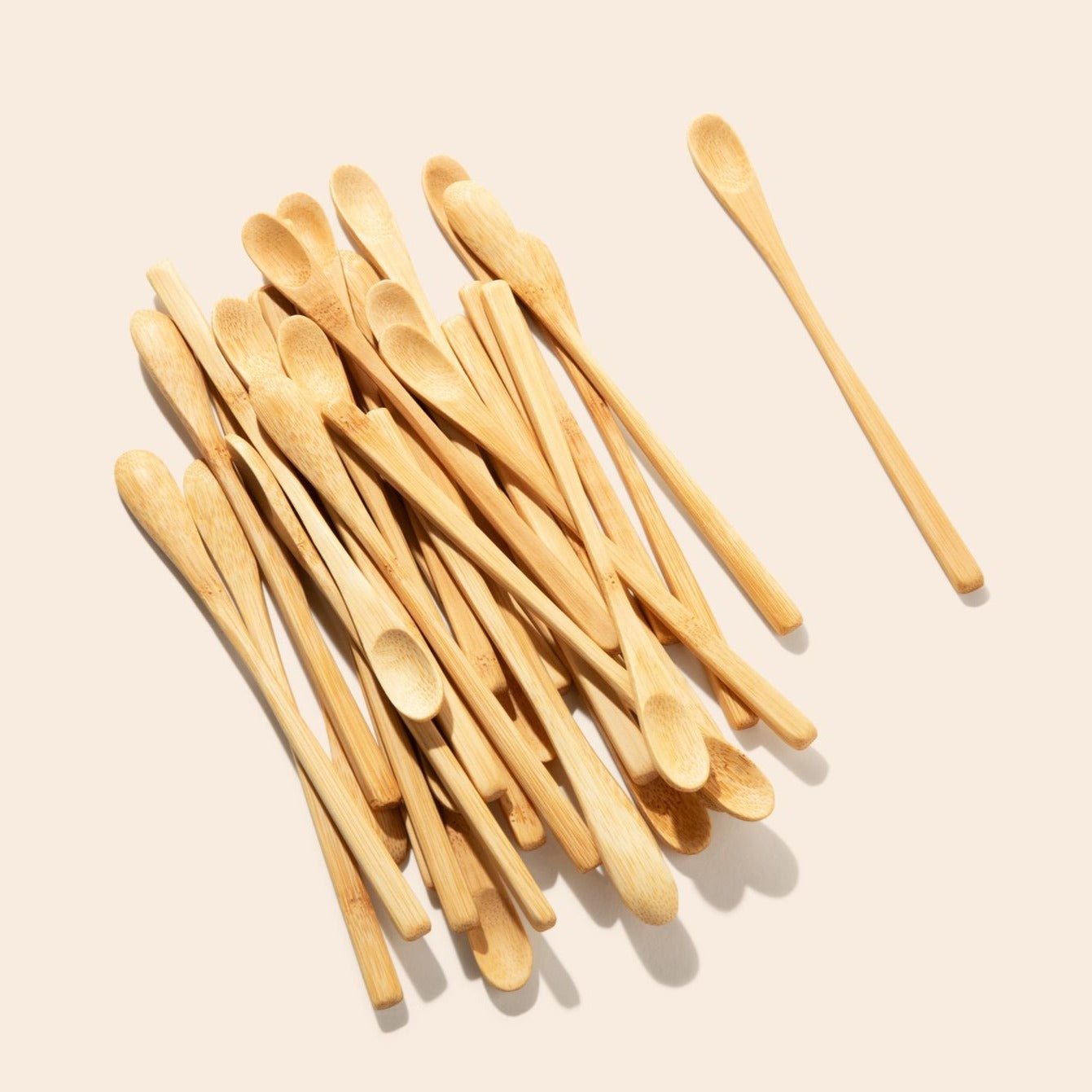 sustainable, zero waste, earth-friendly, plastic-free Bamboo Spoon | Long Stir Spoon - Bamboo Switch