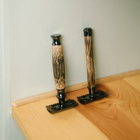 Bamboo Stainless Steel Safety Razor - Bamboo Switch