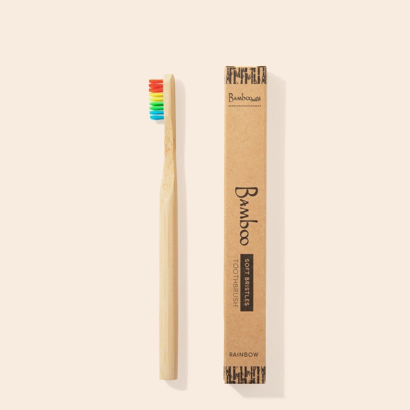 Bamboo Toothbrush | Round Handle - Bamboo Switch
